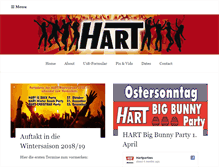 Tablet Screenshot of hartparties.de